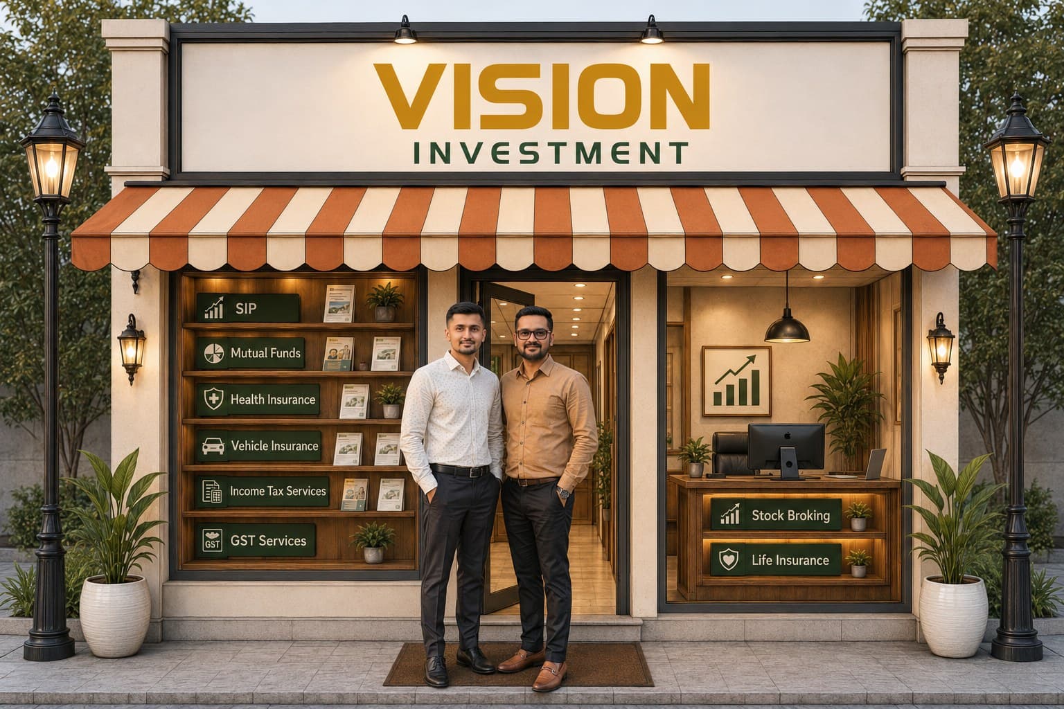 Vision Investment office storefront